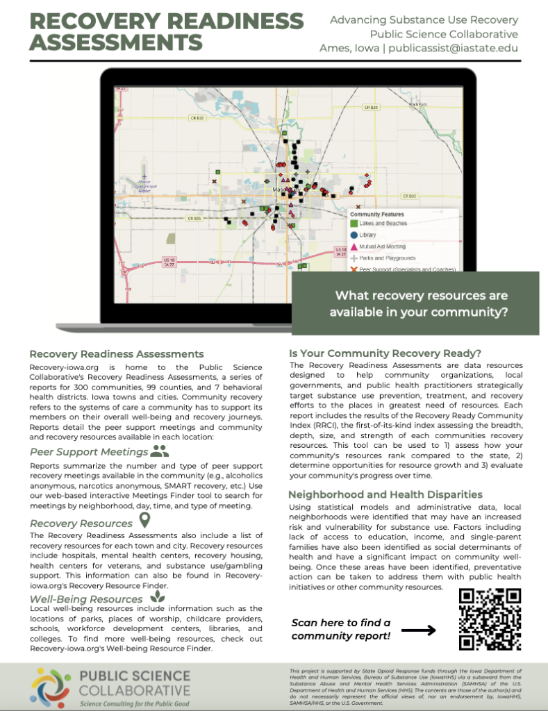 Recovery Readiness Assessment Quick Read cover