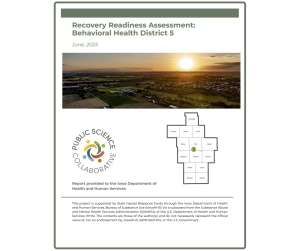 Recovery Readiness Assessment cover page