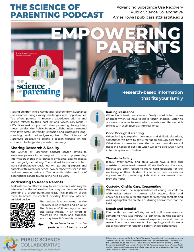 Science of Parenting podcast report cover