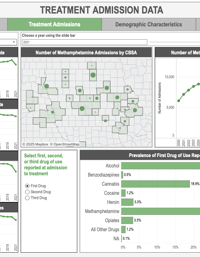 Iowa Treatment Episode Data 2000-21 screen capture