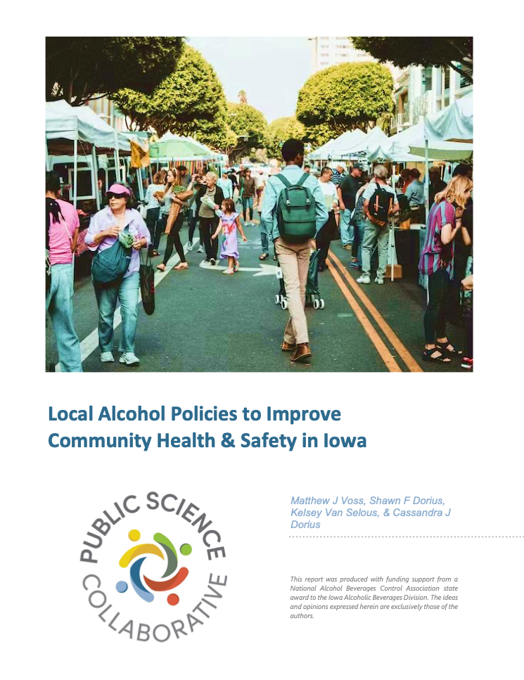 Local Alcohol Policies report cover