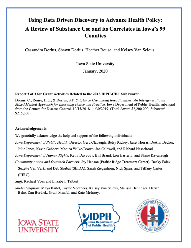 Using Data Driven Discovery to Advance Health Policy report cover