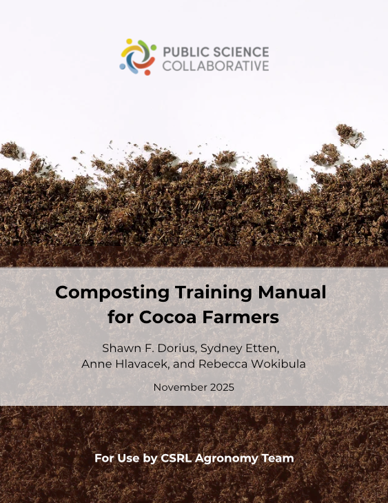 Composting Training Manual for Cocoa Farmers cover page