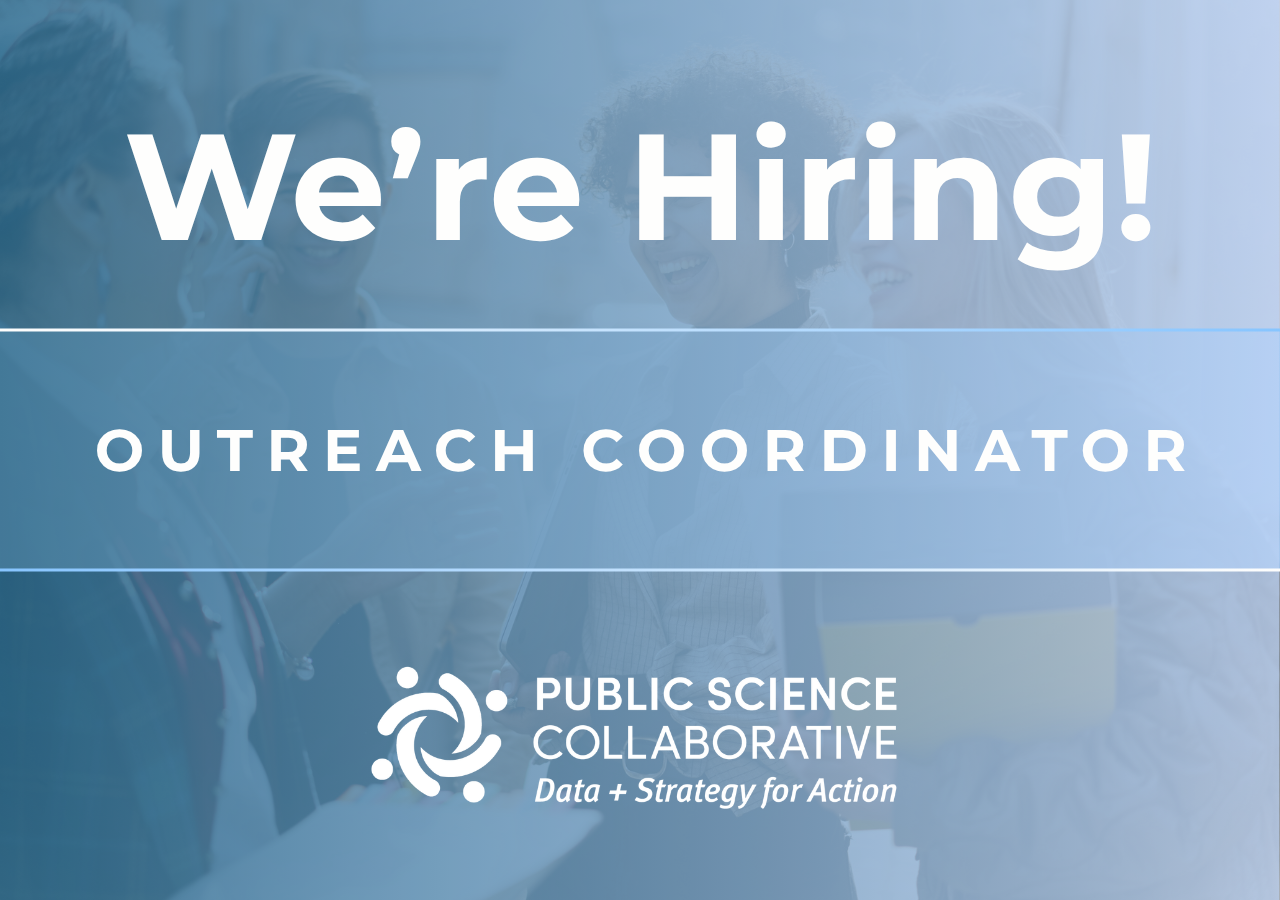 We're Hiring an Outreach Coordinator
